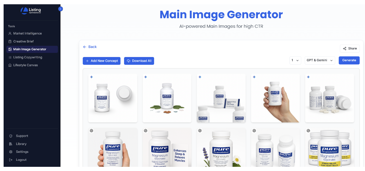 AI-Powered Image Generation (OpenAI & Gemini)